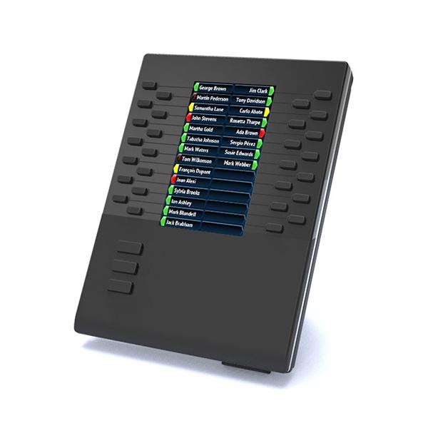 Mitel 80C00007AAA-A modulo add-on IP Nero 28 pulsanti (M685I EXPANSION MODULE)