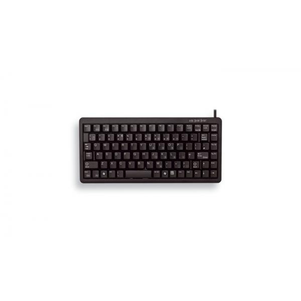CHERRY G84-4100 tastiera Universale USB QWERTY Nordic Nero (CHERRY G84-4100 - COMPACT KEYBOARD) - Versione Tedesca