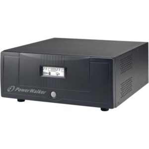 PowerWalker Inverter 1200 PSW gruppo di continuità [UPS] 1,2 kVA (Inverter 1200 PSW 120VA/840W - Pure Sine Wave, designed for - external batteries - Warranty: 24M)