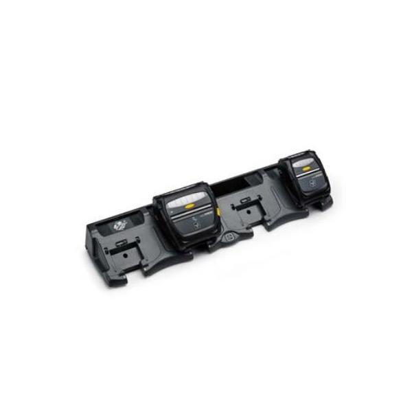 Zebra P1063406-052 Caricabatterie per dispositivi mobili Stampante portatile Nero AC Interno (UK 4-BAY POWER STATION - CHARGES UP TO 4 ZQ500 SER PRNTRS)