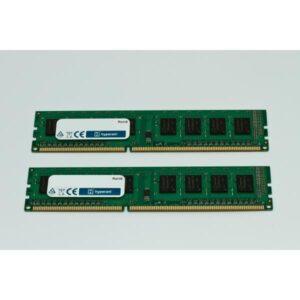 Hypertec HYUK31025684GBECCOE memoria 4 GB DDR3 1066 MHz Data Integrity Check [verifica integrità dati] (A Hypertec Hyperam 4GB 1066Mhz Legacy DDR3 [2x2GB] Single Rank ECC DIMM Kit 256X8 [Lifetime warranty])