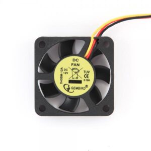 Gembird D40BM-12A sistema di raffreddamento per computer Case per computer Ventilatore 4 cm Nero (Computer Cooling System - Computer Case Fan 4 Cm Black - Warranty: 12M)