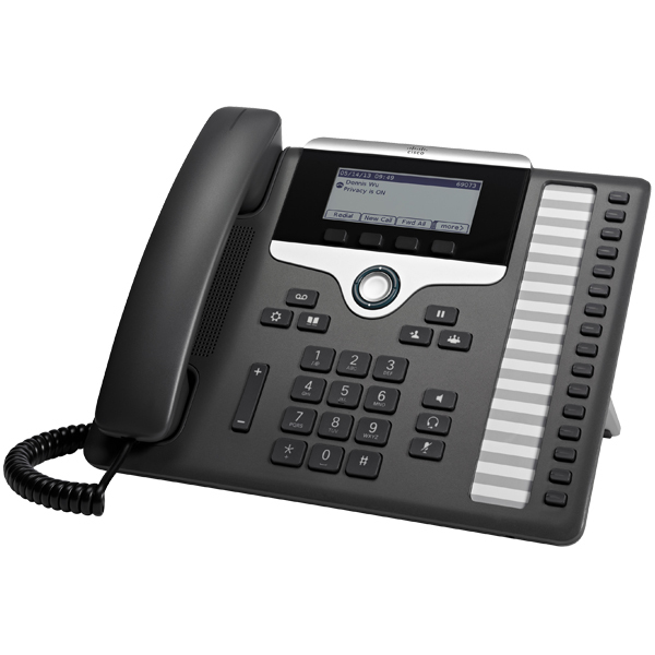 Cisco 7861 telefono IP Nero, Argento 16 linee LCD (IP PHONE 7861 FOR - 3RD PARTY CALL CONTROL) - Versione Tedesca