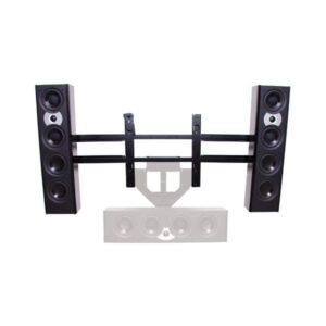 Chief PACLR2 supporto da parete per casse acustiche Metallo Nero (PACLR2 - Left/Right Speaker Adapter)