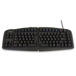 Goldtouch V2 Keyboard tastiera Universale USB QWERTY Russo Nero (Whilst Stocks Last - Goldtouch Keyboard Cyrillic Russian layout Black USB. [1Year warranty]) - Versione UK