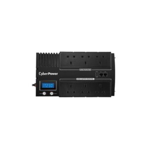 CyberPower BRICs LCD gruppo di continuità [UPS] 1 kVA 600 W 6 presa[e] AC (CYBERPOWER BR1000ELCD-UK Line-Interactive UPS 1000VA/600W AVR GreenPower Energy Saving Technology LCD USB UK Outlet type [2Years warranty])