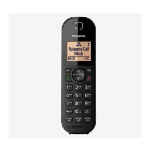 Panasonic KX-TGC413EB telefono Telefono DECT Identificatore di chiamata Nero (PANASONIC KX-TGC413EB) - Versione UK