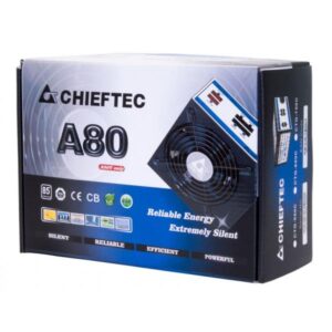 Chieftec CTG-750C alimentatore per computer 750 W 24-pin ATX ATX Nero (Chieftec A-80 Series CTG-750C - str?mf)
