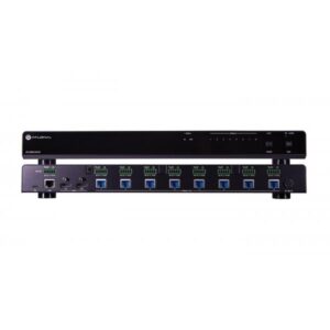 Atlona AT-UHD-CAT-8 conmutador de vídeo HDMI (AT-UHD-CAT-8 - 4K / UHD 8-Output HDMI to HDBaseT Distribution Amplifier)
