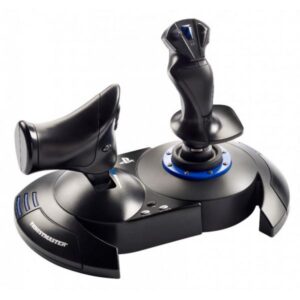 Thrustmaster T.Flight Hotas 4 Nero, Blu USB 2.0 Joystick Digitale PC, PlayStation 4 (THRUSTMASTER T.FLIGHT HOTAS 4 PS)