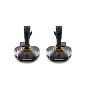 Thrustmaster T.16000M FCS SPACE SIM DUO Nero, Arancione USB Joystick Analogico/Digitale PC (ThrustMaster T.16000M FCS Space Sim Du)