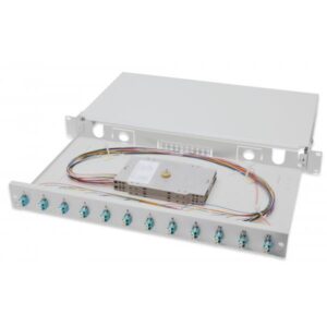 Digitus Scatola di giunzione LWL, attrezzata, LC, OM3 (DIGITUS Professional DN-96331/3 - fibe)