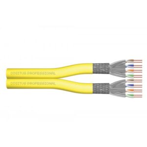 Digitus Cavo di installazione con doppino intrecciato CAT 7A, S/FTP, AWG 22/1, FRNC-C; LSZH-3 (DIGITUS Professional bulkkabel - 500 m)