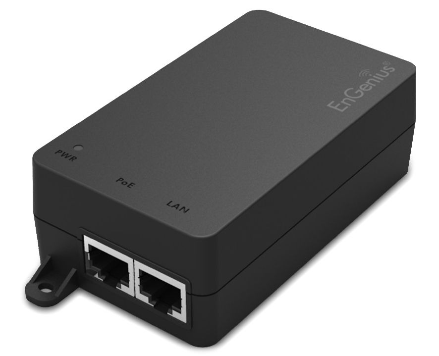WatchGuard WG8601 adattatore e invertitore Interno 30 W Nero (WatchGuard 802.3at PoE+ Injector with AC cord [UK])