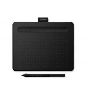 Wacom Intuos S tavoletta grafica Nero 2540 lpi [linee per pollice] 152 x 95 mm USB (Intuos - digitizer - USB - Intuos S, Wired, 2540 lpi, - 152 x 95 mm, USB, 7 mm, Pen - Warranty: 12M)