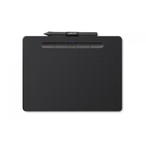 Wacom Intuos M Bluetooth tavoletta grafica Nero 2540 lpi [linee per pollice] 216 x 135 mm USB/Bluetooth (INTUOS COMFORT PLUS PB M BLACK - IN)