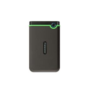 Transcend StoreJet 25M3 disco rigido esterno 1 TB 5400 Giri/min 2.5 Micro-USB B 3.2 Gen 1 [3.1 Gen 1] Grigio (Transcend 1TB Slim StoreJet 2.5 M3S Shock Resistant Portable HDD)