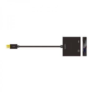 LogiLink UA0234 adattatore grafico USB 1920 x 1080 Pixel Nero (Adapter USB 3.0 Combo VGA / - HDMI - Warranty: 12M)