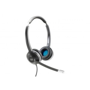Cisco 532 Auricolare Cablato A Padiglione Ufficio Nero, Grigio (Cisco 532 Wired Dual - Headset - on-ear - wired - for IP Phone 6841, 6851, 7821, 7841, 7861, 8811, 8841, 8845, 8851, 8861, 8865, 8865NR)