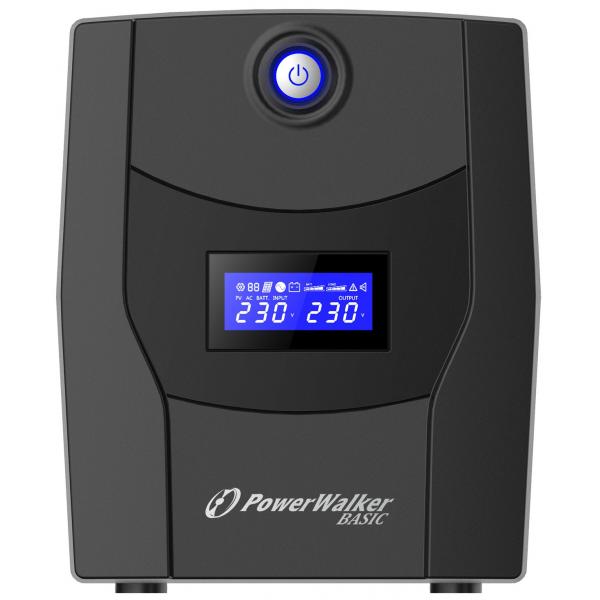 PowerWalker VI 1500 STL gruppo di continuità [UPS] A linea interattiva 1,5 kVA 900 W 4 presa[e] AC (Basic VI 1500 STL EU - UPS 1500VA/900W - Line Interactive, HID driver - Warranty: 24M)