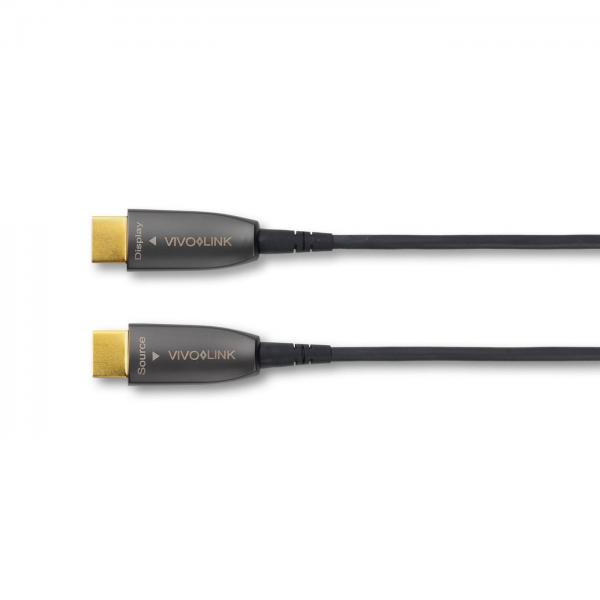Vivolink PROHDMIOP50 cavo HDMI 50 m HDMI tipo A [Standard] Nero (OPTIC HDMI 4K CABLE - . - Warranty: 144M)