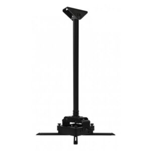 B-Tech BT893-FD supporto per proiettore Soffitto Nero (BTEBT893 + BTEBT7808B + BTEBT7850-20B - Bundle - Heavy Duty Projector Ceiling Mount with Micro-Adjustment + Ceiling / Wall Mount with Tilt for use with 50mm Poles + 50mm Diameter Pole - Bundle)