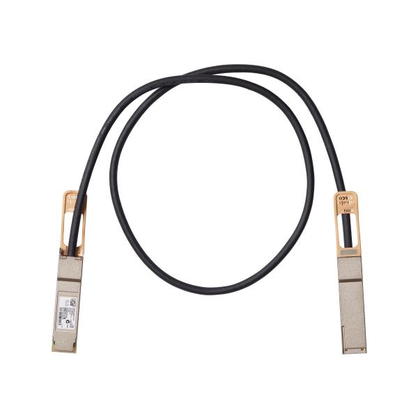 Cisco QSFP-100G-CU3M= cavo InfiniBand e in fibra ottica 3 m (Cisco Copper Cable - 100GBase direct attach cable - QSFP [M] to QSFP [M] - 3 m - passive - for Mellanox ConnectX-5 Ex EN, Nexus 93108TC-EX, 93180YC-FX, 9336C-FX2)
