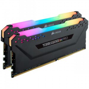 Corsair Vengeance RGB CMW16GX4M2C3200C16 memoria 16 GB 2 x 8 GB DDR4 3200 MHz (Corsair Vengeance RGB Pro 16GB Kit [2 x 8GB], DDR4, 3200MHz [PC4-25600], CL16, XMP 2.0, Black)