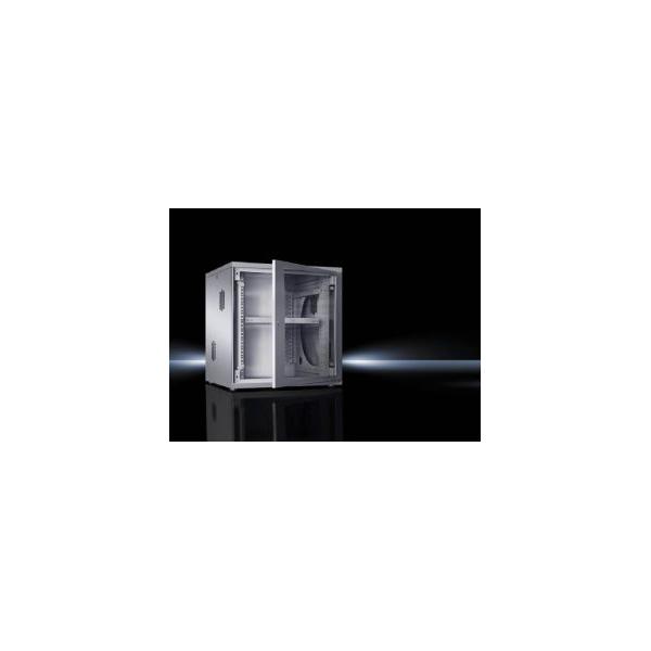 Rittal DK 7507.000 6U Rack indipendenti Grigio (Rittal FlatBox kabinet - 6U - 19)