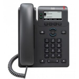 Cisco 6821 telefono IP Nero 2 linee (Cisco 6821 Phone for MPP Systems) - Versione UK