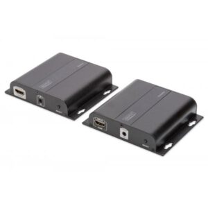 Digitus Set estensione 4K HDMI mediante CAT / IP [Set] (4K HDMI EXTENDER [SET]/ IP/CAT - [CAT 5/5E/6/7])