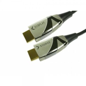 Cables Direct NLHDMI-AOC100 cavo HDMI Nero (100m Active Optical HDMI Cable â?? 18Gbps, 4k @60Hz)