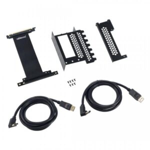 Cablemod CM-VPB-2DK-R parte del case del computer Midi Tower Supporto GPU (CableMod Vertical Graphics Card Holder with PCIe x16 Riser Cable 2 x DisplayPort)