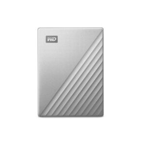 Western Digital WDBFTM0040BSL-WESN disco rigido esterno 4 TB USB tipo-C 3.2 Gen 1 [3.1 Gen 1] Argento (WD My Passport Ultra WDBFTM0040BSL - Hard drive - encrypted - 4 TB - external [portable] - USB 3.0 [USB-C connector] - 256-bit AES - silver)