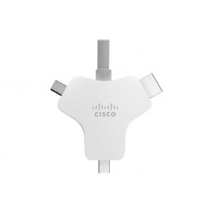 Cisco CAB-HDMI-MUL4K-9M= cavo e adattatore video HDMI tipo A [Standard] HDMI + Mini DisplayPort + USB Type-C Argento (Cisco Multi-head - Video / audio / data cable - HDMI male to HDMI, Mini DisplayPort, 24 pin USB-C male - 9 m - for Webex Room Kit Mini - No Encryption and No Radio, Room Kit Pro)