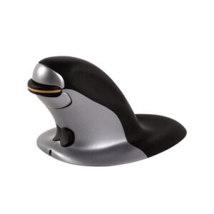 Fellowes 9894501 mouse Ufficio Ambidestro RF Wireless Laser 1200 DPI (Fellowes 9894501 Large Penguin Ambidextrous Vertical Mouse - Wireless)