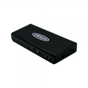 Origin Storage Y4H06AA-OS replicatore di porte e docking station per laptop USB 3.2 Gen 1 [3.1 Gen 1] Type-A Nero (Origin Storage Docking Station USB 3.0 EQV to HP 3005pr)