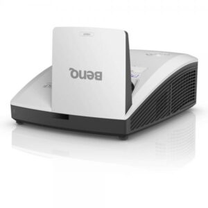 BenQ MH856UST+ Proiettore a raggio ultra corto 3500 ANSI lumen DLP 1080p [1920x1080] Compatibilità 3D Nero, Bianco (MH856UST+ WXGA 1280 X 800 - 3500LUM 10000:1 HDMI/USB 20W)