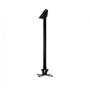 B-Tech BT899-FD supporto per proiettore Soffitto Nero (BT899-FD150/BB - Fixed Drop Projector Ceiling Mount with Micro-Adjustment - 1.5m Pole)