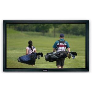 Sapphire AV SFSC266AT schermo per proiettore 3,07 m [121] 16:9 (SFSC266AT Fixed Frame Front Projection Screen 2.6m 16:9, Accoustic Transparent)