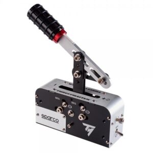 Thrustmaster TSS Handbrake Sparco Mod Nero, Acciaio inox Freno a mano Analogico PC, PlayStation 4, Xbox One (Thrustmaster TSS Handbrake Sparco Mod)