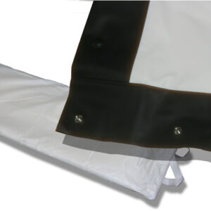 Sapphire AV SFFS203FRFABRIC Materiale dello schermo di proiezione Frontale PVC Bianco (SFFS203FRFABRIC Rapidfold Front Projection, Screen Fabric Only - 2m 4:3)