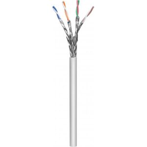 Microconnect KAB031-050 cavo di rete Grigio 50 m Cat6a S/FTP [S-STP] (S/FTP CAT6a 50m Grey, LSZH - Stranded, AWG 26/7, CU - Non-terminated flexible data-/patchcable for indoor using - Warranty: 300M)