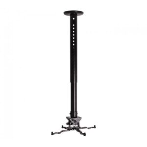 B-Tech BT899-AD supporto per proiettore Soffitto Nero (Projector Ceiling Mount - BT899-AD, Ceiling, 25 kg, - Black, 743 - 1143 mm, 360?, -13 - 13? - Warranty: 120M)