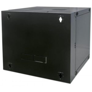 Intellinet 713849 rack 9U Da parete Nero (NETWORK CABINET WALL MOUNT- - DOUBLE 9U 600MM BLACK FLATPACK)
