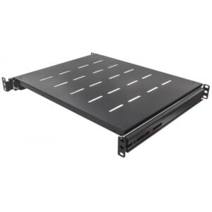 Intellinet 712613 porta accessori Mensola per scaffale (19IN SLIDING SHELF 1U BLACK- - 600/800MM/DEPTH SHELF/350MM)