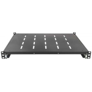 Intellinet 712620 porta accessori Mensola per scaffale (19IN SLIDING SHELF 1U BLACK- - 800/1000MM/DEPTH SHELF/550MM)