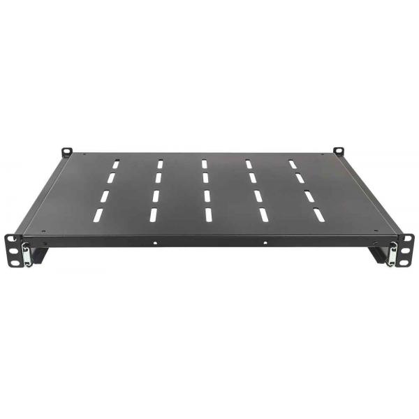 Intellinet 712620 porta accessori Mensola per scaffale (19IN SLIDING SHELF 1U BLACK- - 800/1000MM/DEPTH SHELF/550MM)