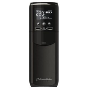 PowerWalker VI 1200 CSW IEC gruppo di continuità [UPS] A linea interattiva 1,2 kVA 720 W 8 presa[e] AC (VI 1200 CSW IEC - UPS 1200VA/720W Line Interact. - Pure Sine Wave, HID driver, USB Charging Ports - Warranty: 24M)