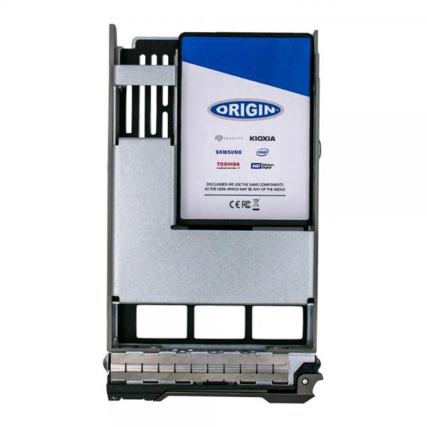Origin Storage 400-BDUE-OS drives allo stato solido 480 GB 2.5 SATA 3D TLC (Origin Storage SSD 480GB 2.5in SATA MWL 3DWPD in Hot Swap Caddy EQV to DELL 400-BDUE)